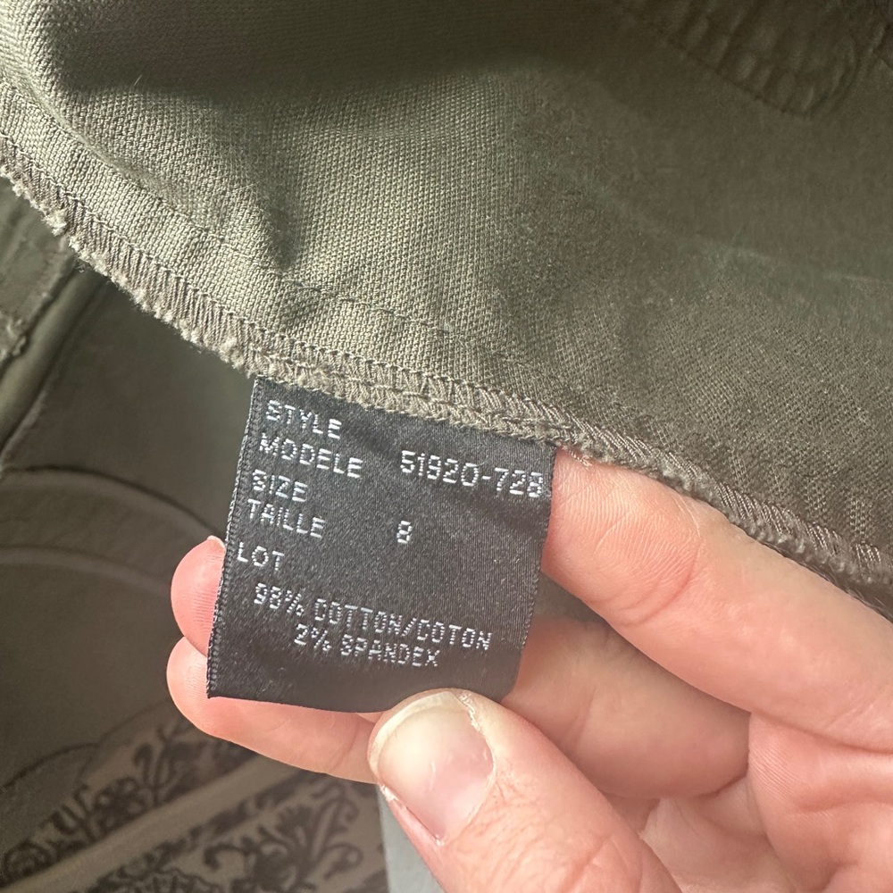 Olive Green Button-Up Jacket - image 5